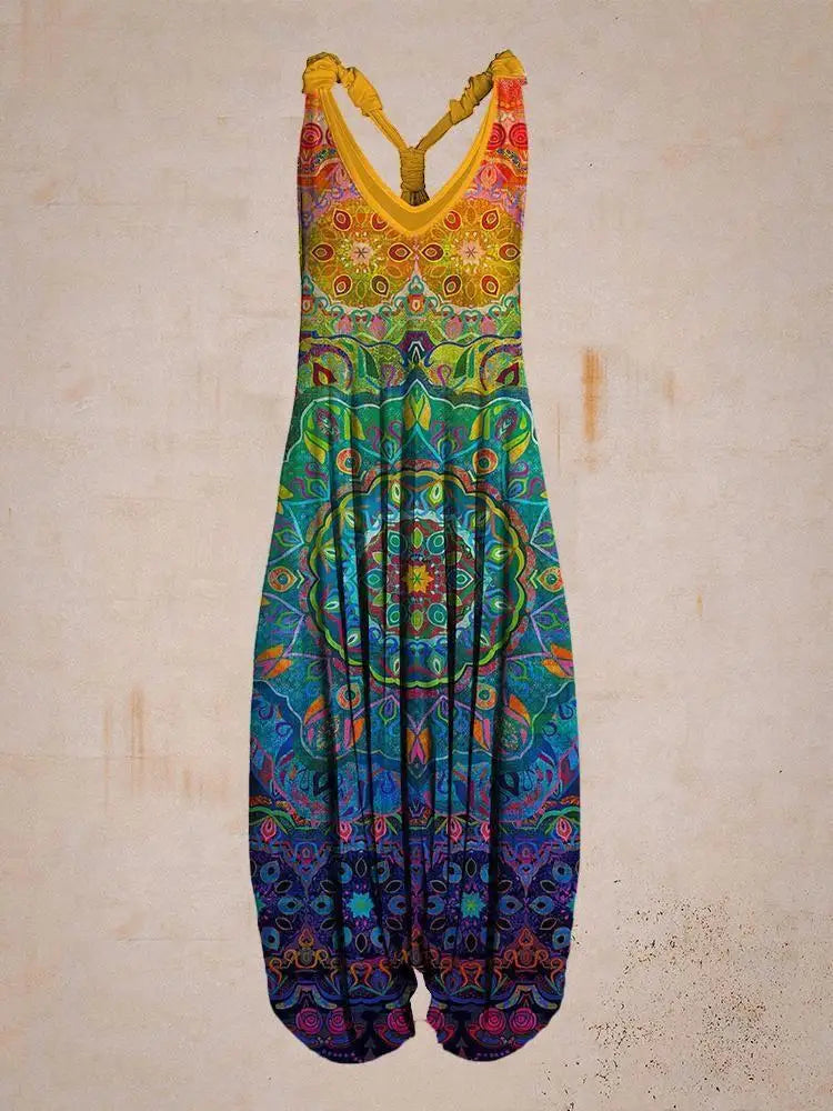 Chic Summer Sleeveless Women's Jumpsuit