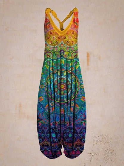 Chic Summer Sleeveless Women's Jumpsuit
