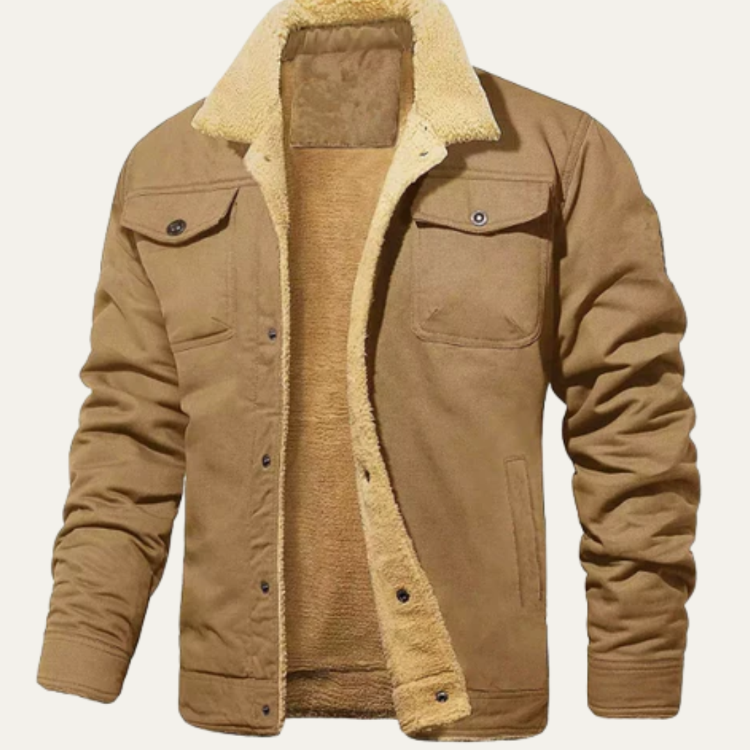Men’s Sherpa Collar Trucker Jacket