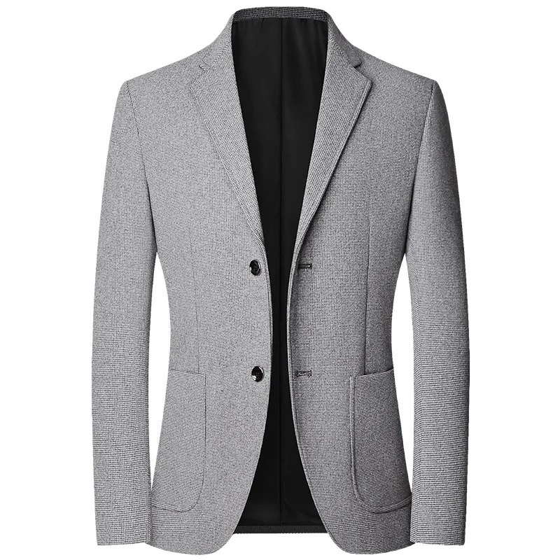 Classic Fit Men's Two Button Blazer