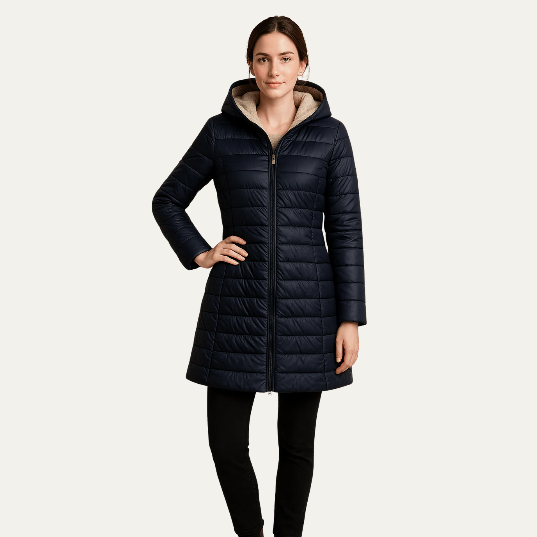 Women’s Quilted Mid Length Puffer