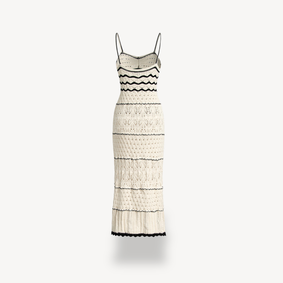 Crochet Midi Dress for Women