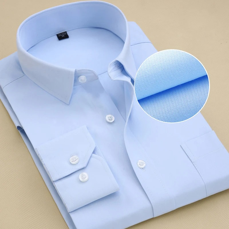 Classic Casual Long Sleeve Men's Button Shirt