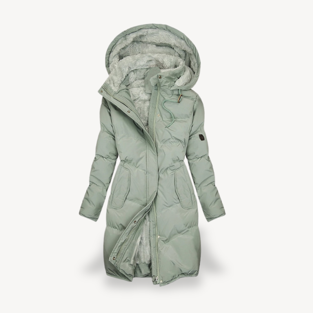 Women’s Puffer Coat Faux Fur Lined Hooded Jacket