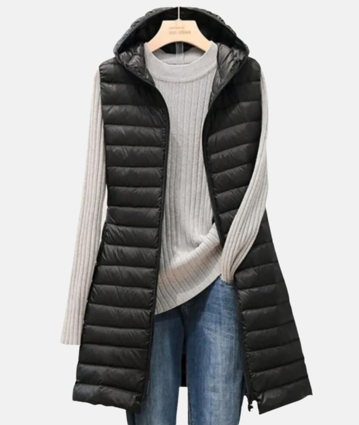 Classic Sleeveless Winter Coat