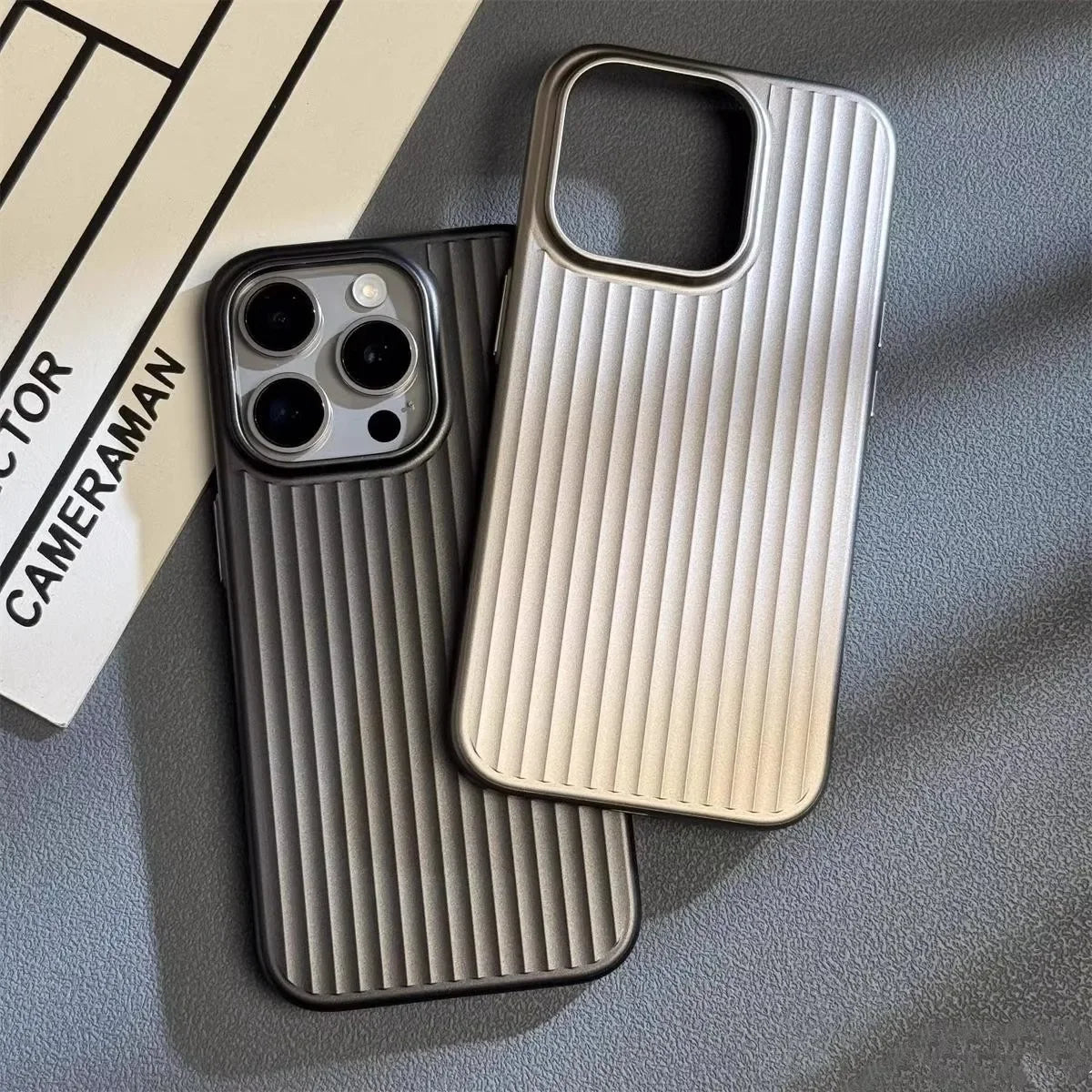 Ultra Thin Titanium iPhone Case With Shock Proof Cover - BritishElegance