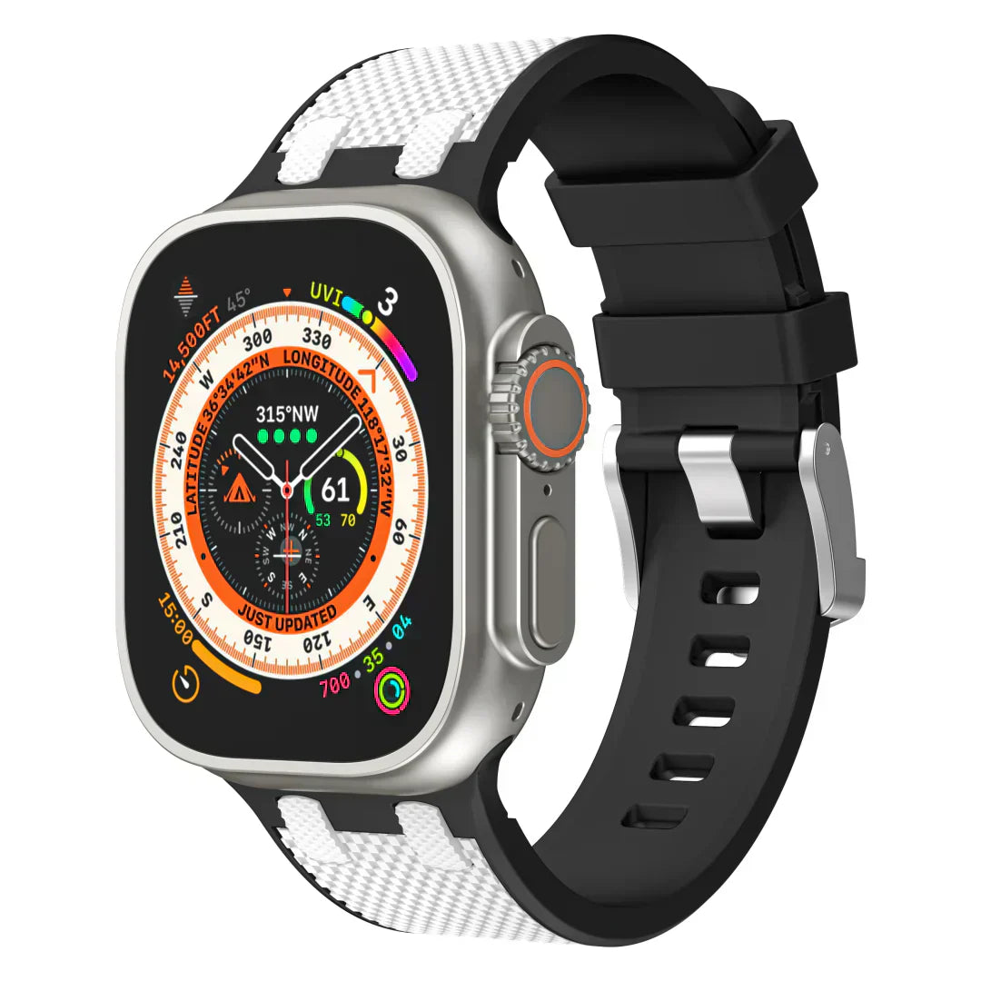 Colorful Silicone Apple Watch Band Strap