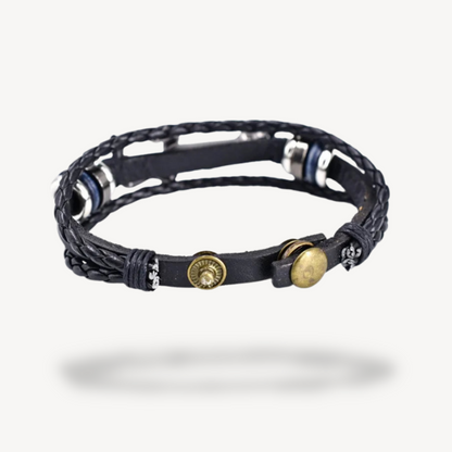Guitar Design Leather Bracelet