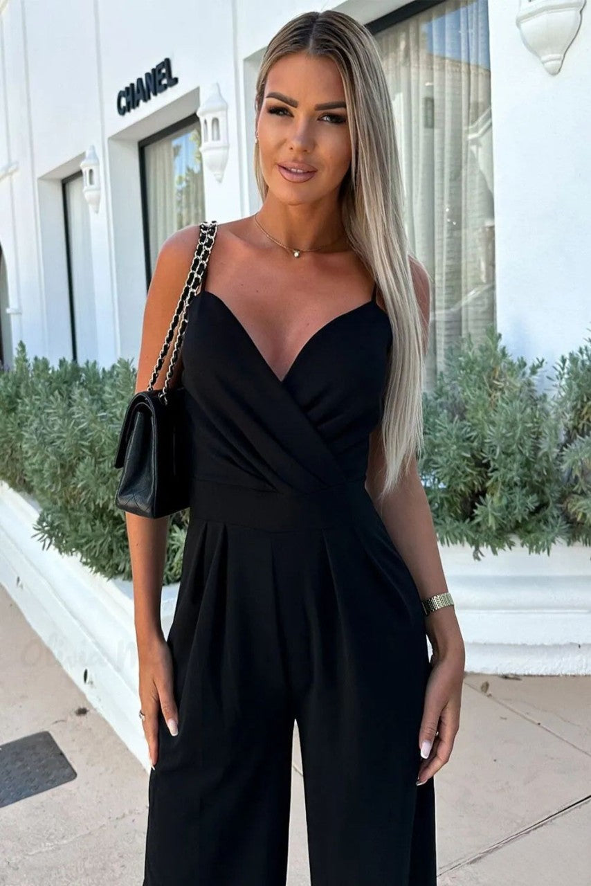 Summer Chic Wide Leg Sleeveless Jumpsuit for Women