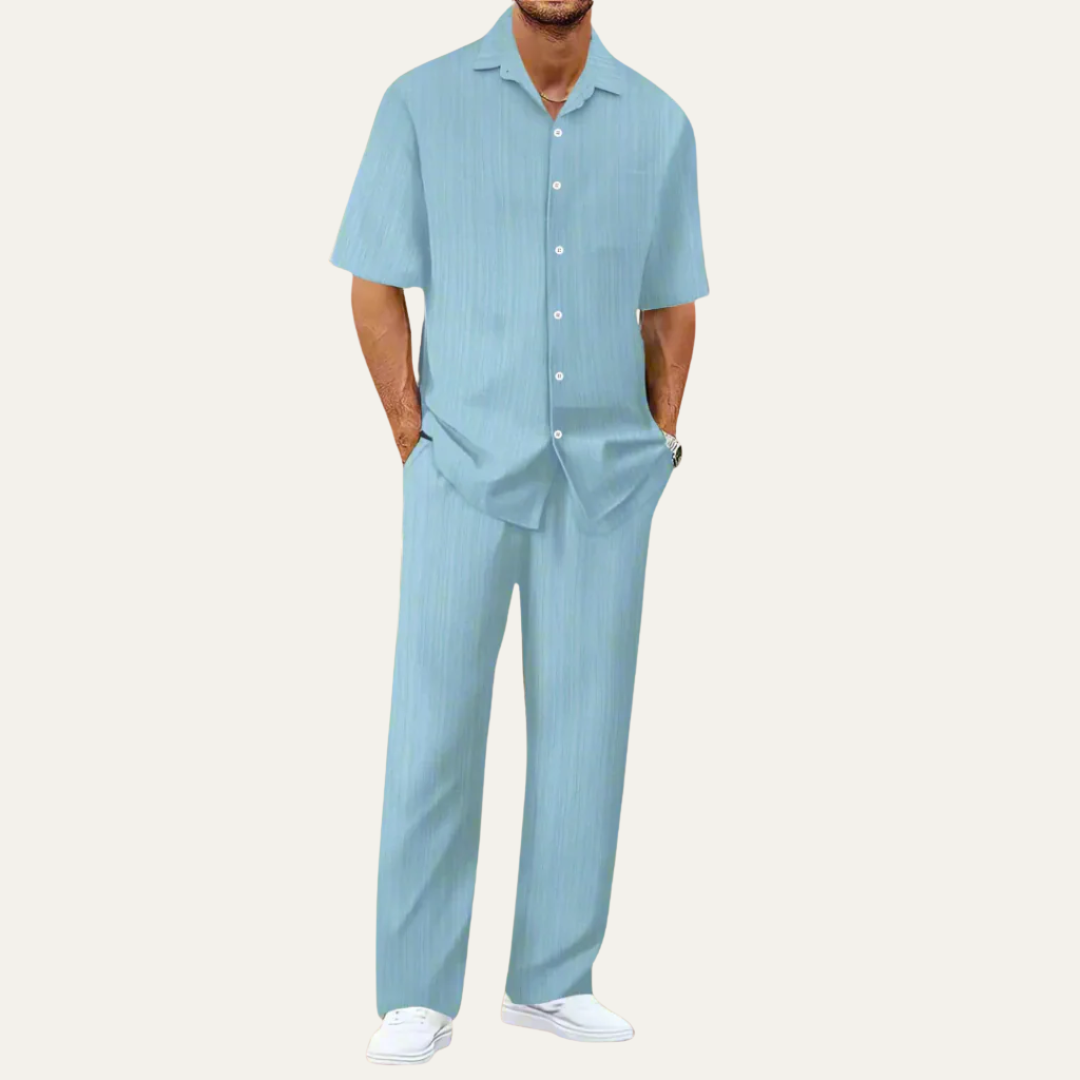 Men’s Relaxed Summer Outfit Matching Set