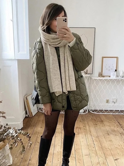 Sofia – Women's Oversized Quilted Jacket