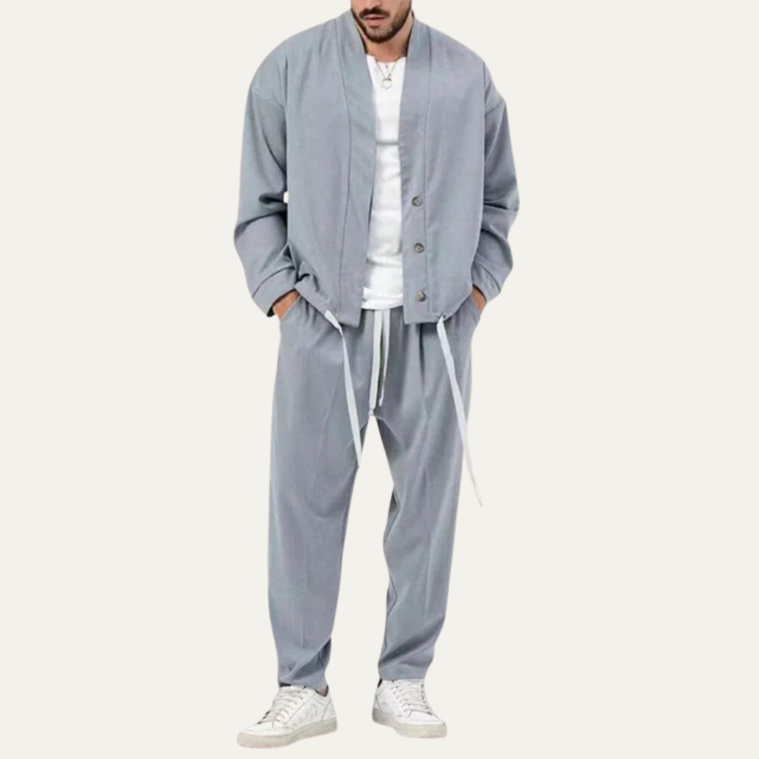 Men’s Relaxed Two Piece Loungewear Set