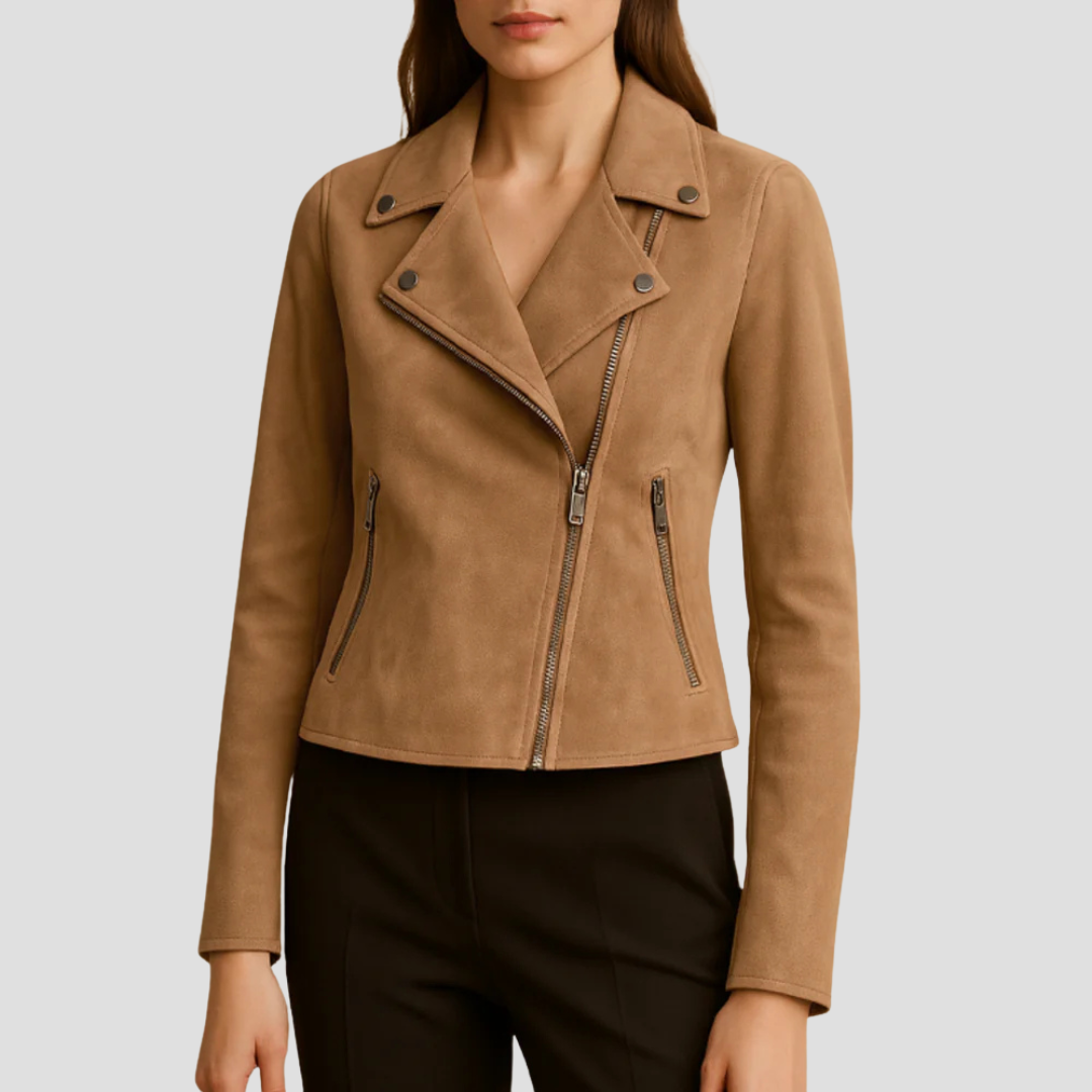 Soft Leather Motorcycle Jacket