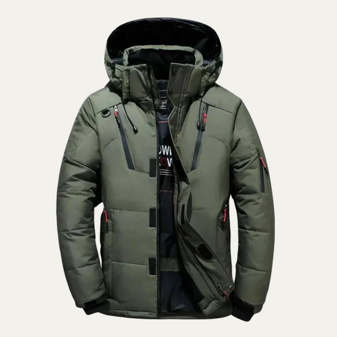 Men’s Padded Hooded Outdoor Jacket