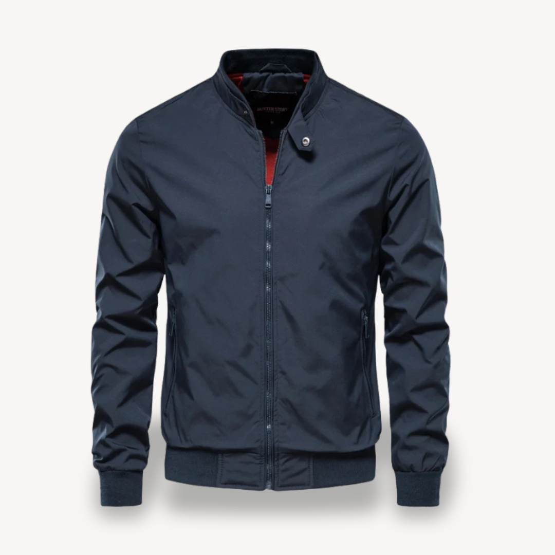 Men's Bomber Jacket Zip-Up Lightweight