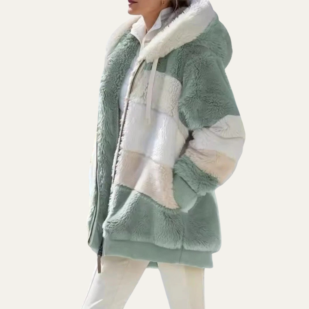 Women’s Teddy Oversized Fleece Jacket
