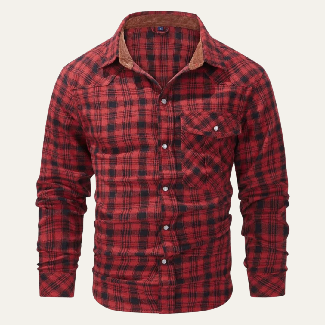 Men’s Classic Plaid Flannel Shirt