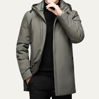 Men’s Contemporary Insulated Hooded Parka