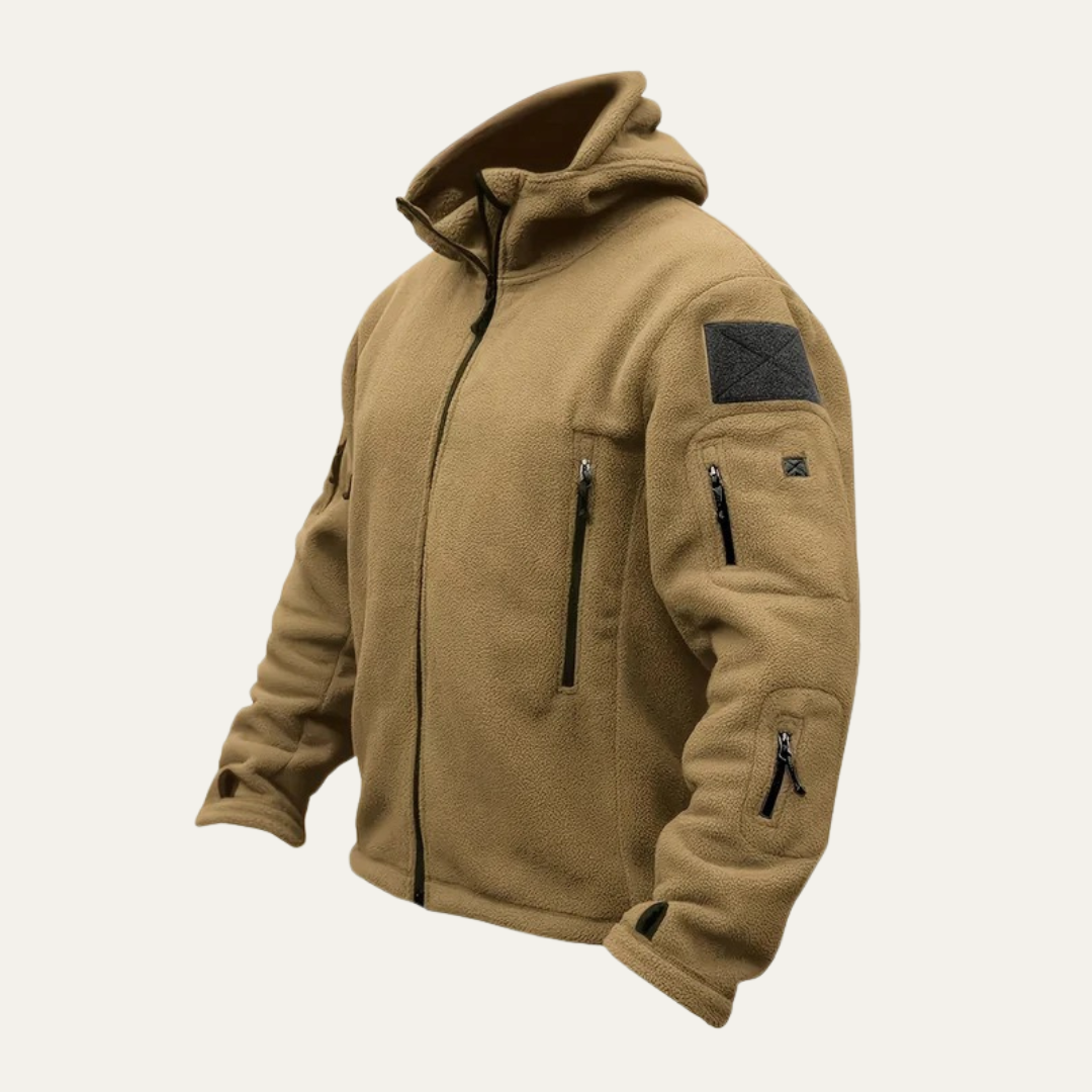 Men’s Tactical Full-Zip Fleece Hoodie
