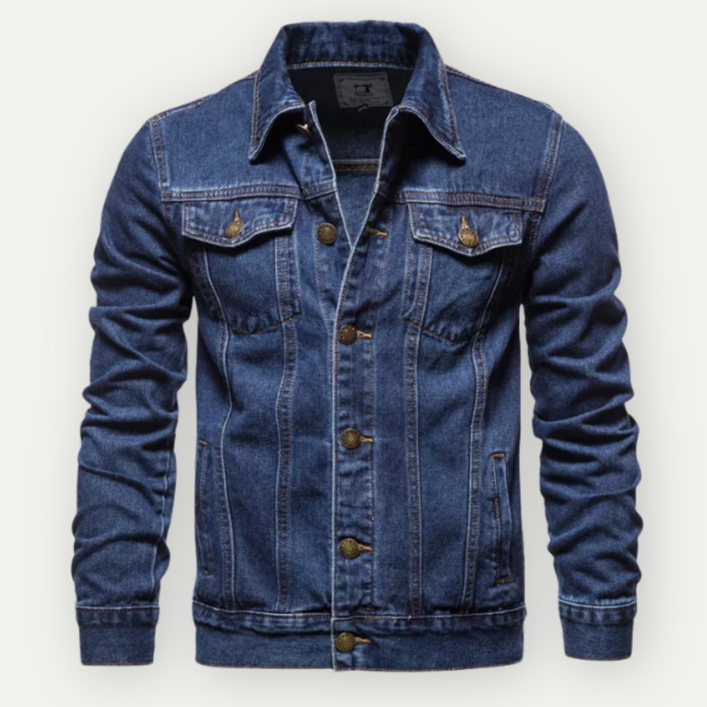 Men’s Classic Button Up Denim Jacket