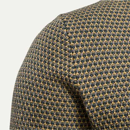 The Stratford Men’s Winter Knit Jumper with Contrast Trim