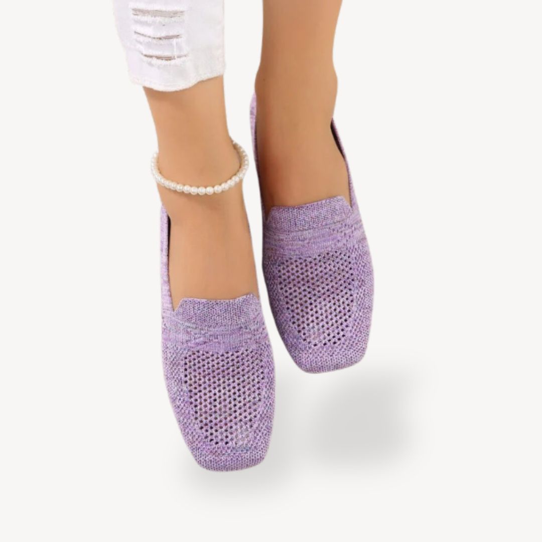 Women's Knitted Orthopedic Slip On Loafers