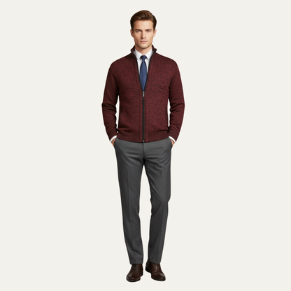 Men’s Plaid Flannel Faux Fur Lined Shirt Jacket