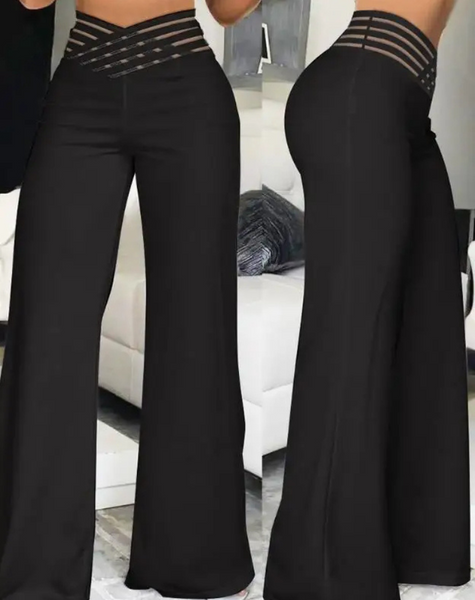 Women's Comfortable High Waisted Wide Leg Pants