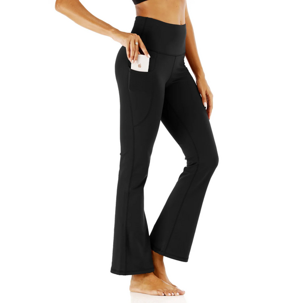 Comfortable Fit High Waisted Wide Leg Pants