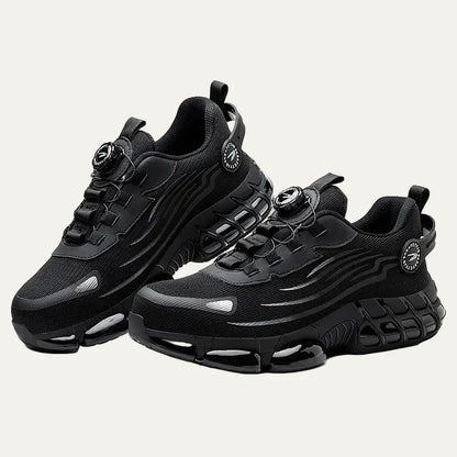 Men’s Futuristic Mesh Sneaker with Rotary Lacing System