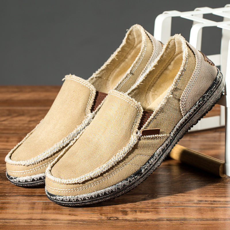 Casual Canvas Slip On Shoes