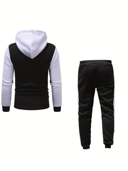 Comfortable Men's tracksuit Set with Hoodie