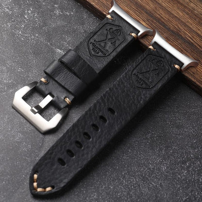 Classic Genuine Leather Band for Samsung Watch Ultra