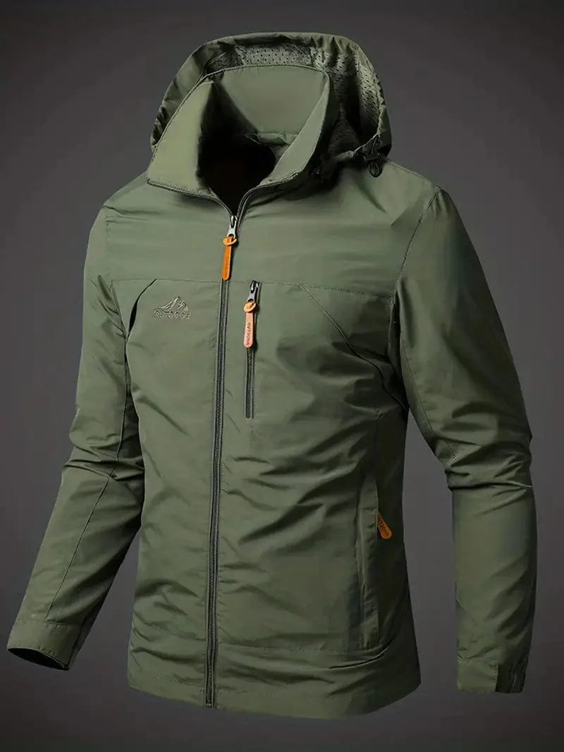 Waterproof Hooded Outdoor Jacket for Men