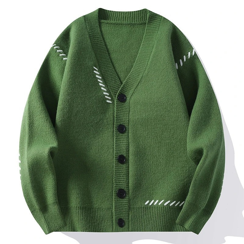Soft Cable Knit Sweater with Decorative Stitches