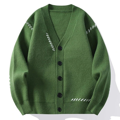 Soft Cable Knit Sweater with Decorative Stitches