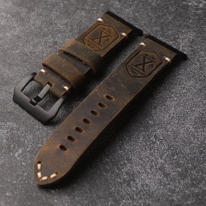 Classic Genuine Leather Band for Samsung Watch Ultra