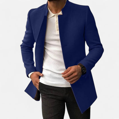 Dorevelle | Men's Fitted Coat - Timeless Plain Style