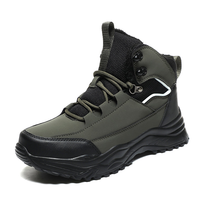 Waterproof Leather Snow Boots