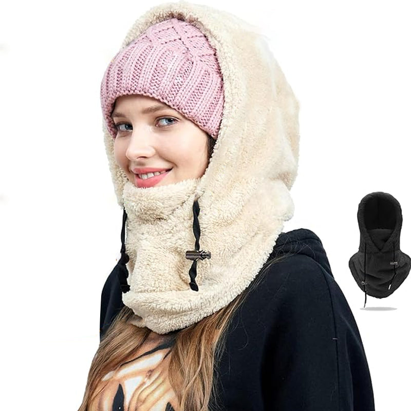 3-in-1 Winter Hat - Warm, windproof and multifunctional