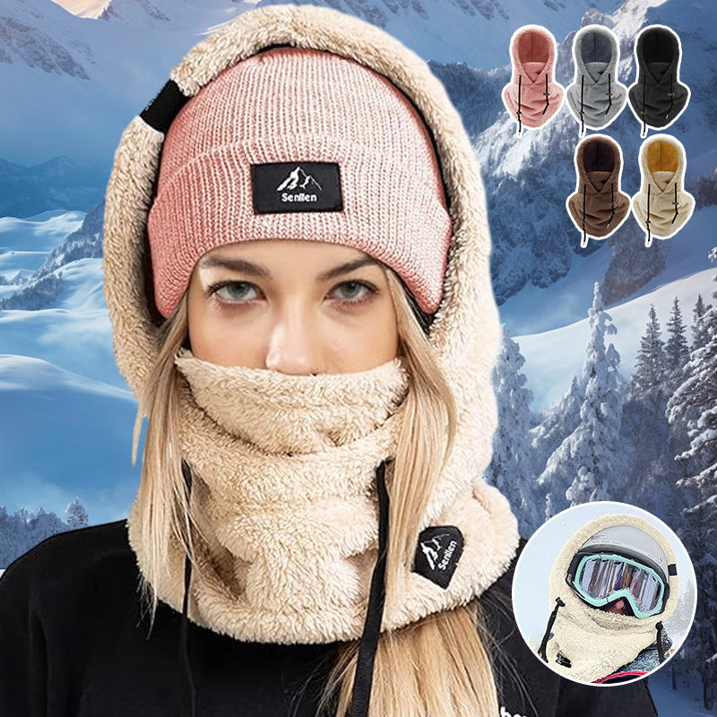 3-in-1 Winter Hat - Warm, windproof and multifunctional