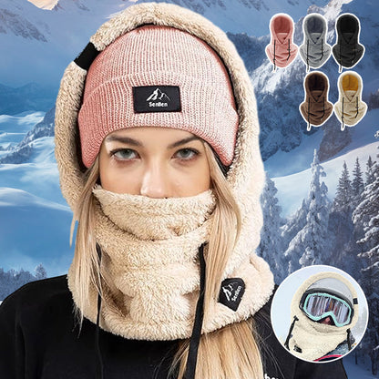 3-in-1 Winter Hat - Warm, windproof and multifunctional