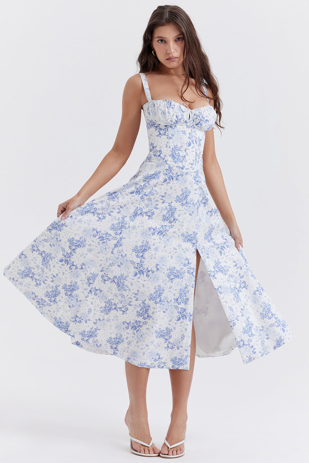 Women's Floral Summer Party Dress - BritishElegance