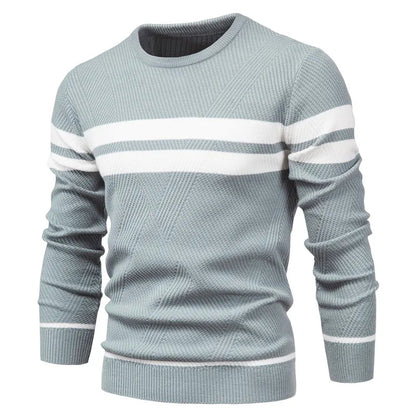 Classic Men's Chunky Knit Sweater - BritishElegance