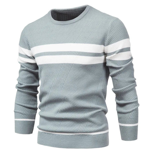 Classic Men's Chunky Knit Sweater - BritishElegance