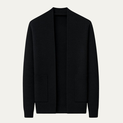 The Oslo Knit Cardigan – Men’s Open Front Casual Jumper
