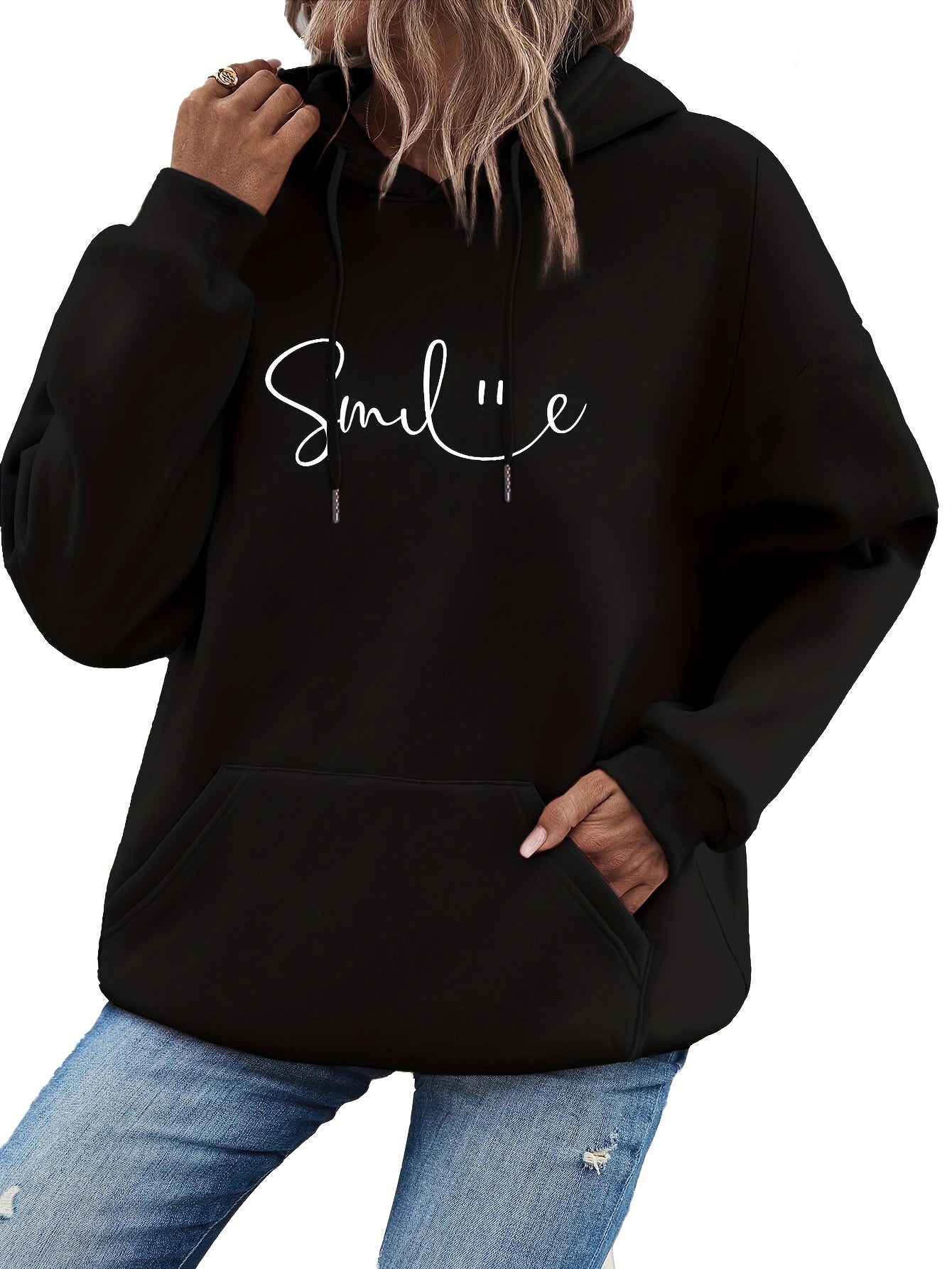 Cozy Women's Funny Hoodie with Pouch Pocket