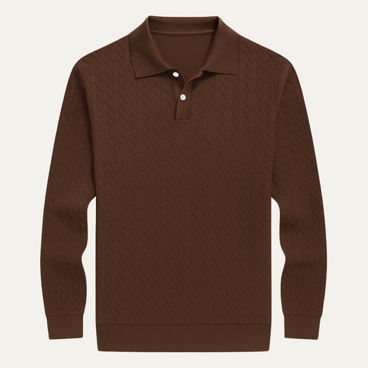 The Fort William Men's Business Knit Polo Jumper