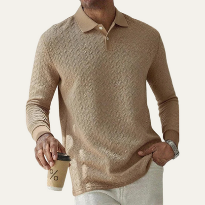 The Fort William Men's Business Knit Polo Jumper