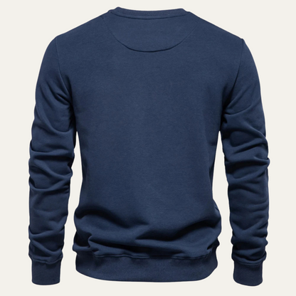 The Torfaen Men's Lightweight Crewneck Casual Jumper